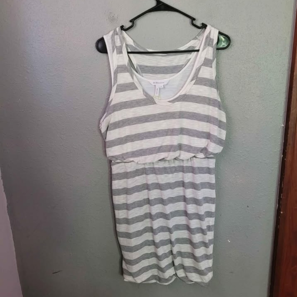 NWOT BCBGeneration Striped Sleeveless Dress Women's Size Small